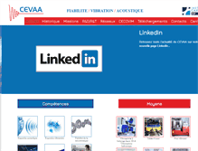 Tablet Screenshot of cevaa.com